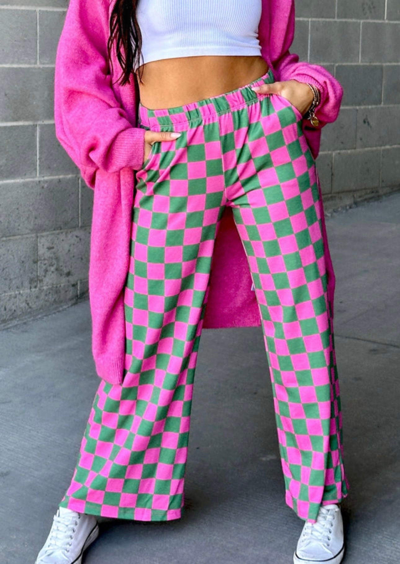 Check Out These Pants HOT PINK and GREEN (S-Xl)