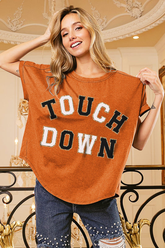 Touch Down Top ORANGE (S-Xl)